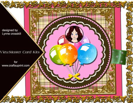 Birthday Girl Viewmaster Card Kit