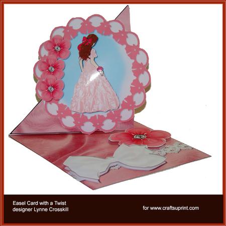 Pretty in Pink Easel with a Twist Card Kit