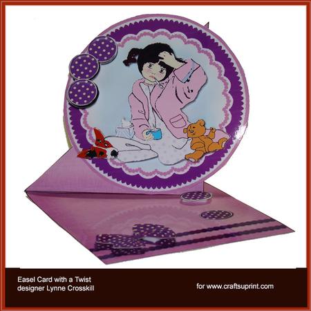 Get Well Soon Easel with a Twist Card Kit