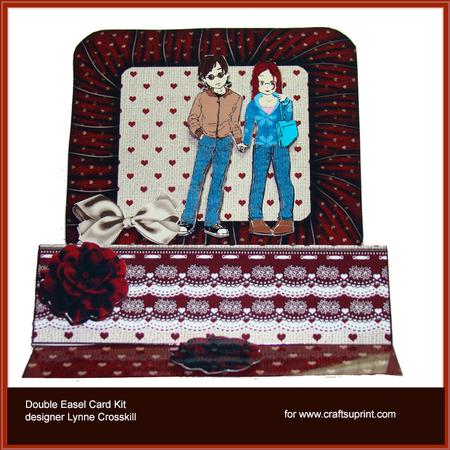 Teen Date Double Easel Card Kit