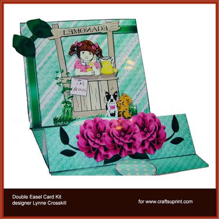 Lemonade Stand Double Easel Card Kit