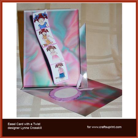 Photo Booth Over the Edge Easel Card