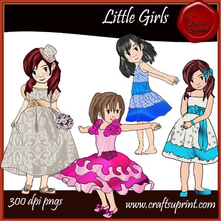 Girls (sugar & Spice) Clip Art