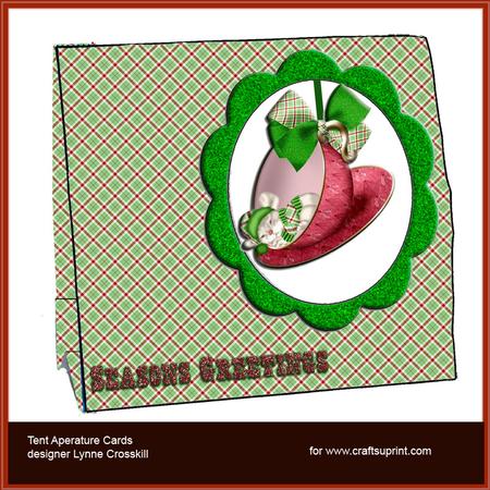 Mouse in a Teacup Tent Aperture Card