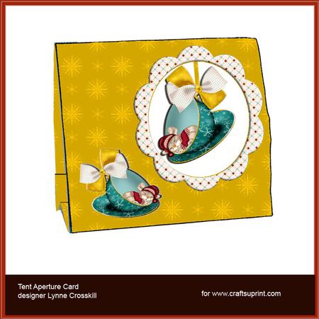 Mouse in a Teacup 2 Tent Aperture Card