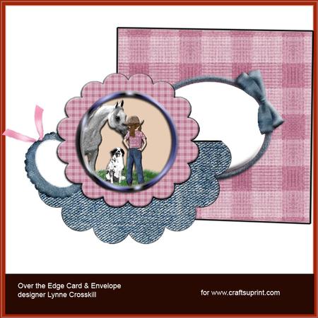 Best Friends Over the Edge Card & Envelope