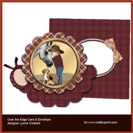 Wanna Know a Secret Over the Edge Card & Envelope