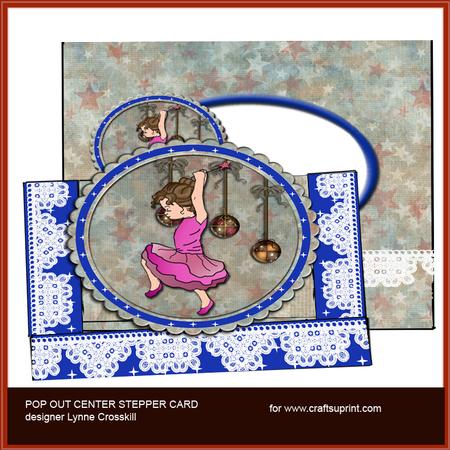 Happy Fairy Center Stepper Pop Out & Envelope