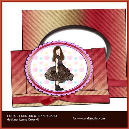 A Little Bit Tomboy Center Stepper Pop Out & Envelope