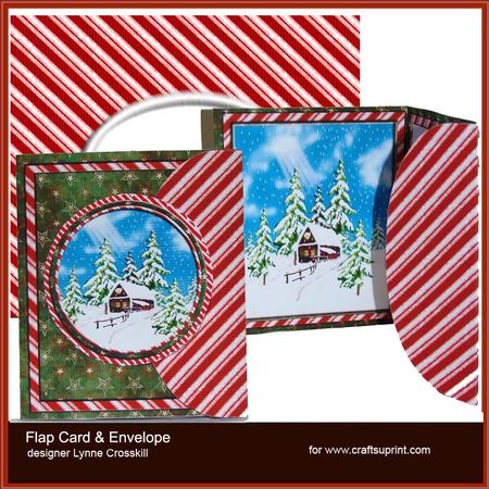 Winter Wishes Flap Card & Envelope