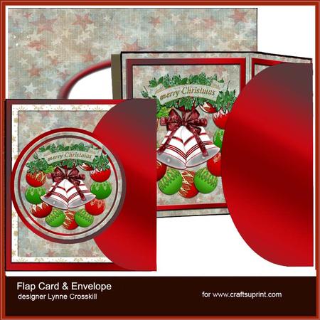 Christmas Wishes Flap Card & Envelope