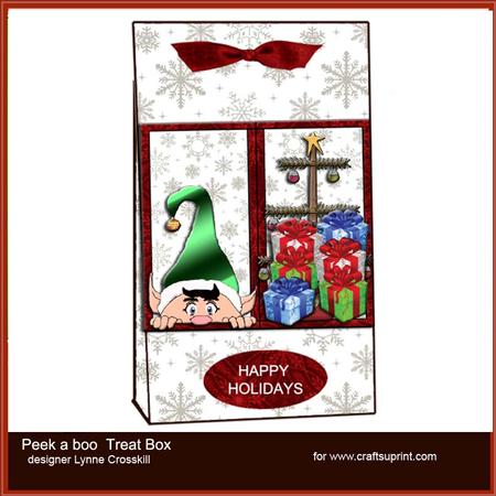 Is It Christmas Yet Peakaboo Treat Bag