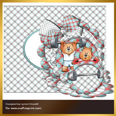 My Hero Triple Easel Card & Envelope