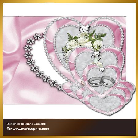 On Your Wedding Day Triple Easel Card & Envelope