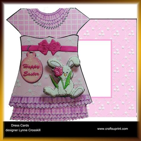 Bunny Dress Card & Envelope