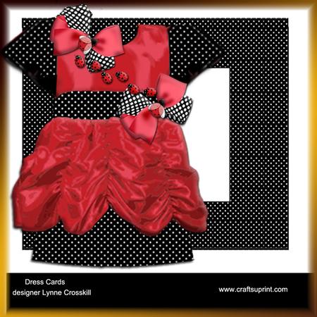 Lady Bug Dress Card & Envelope