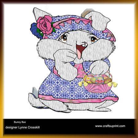 Miss Floral Bunny Box