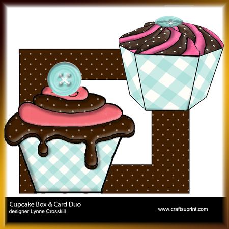 Creamy Cupcake Gift Box, Card & Matching Envelope