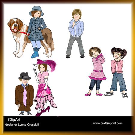 Those Kids Clipart