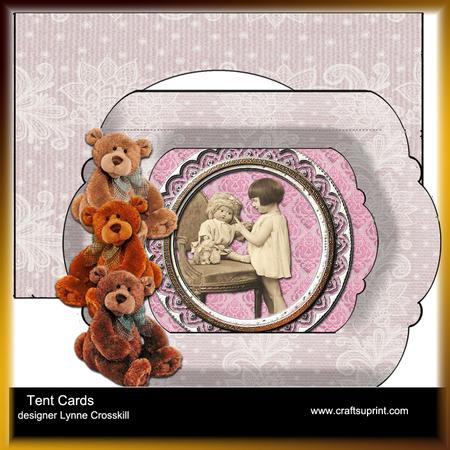 Me & My Dollie Tent Card