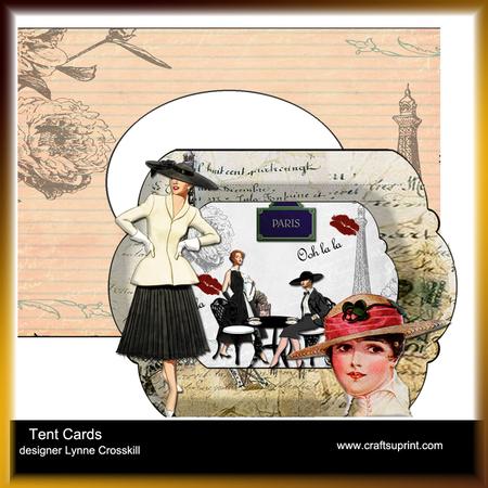 Paris in the Spring Tent Card
