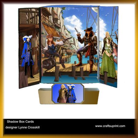 Pirate Town Box Card & Matching Band