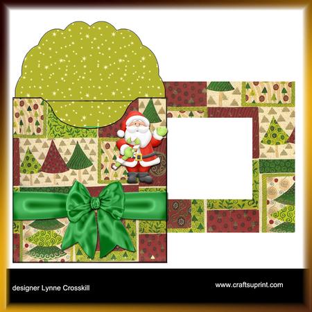 Christmas Joy Envelope Card Kit