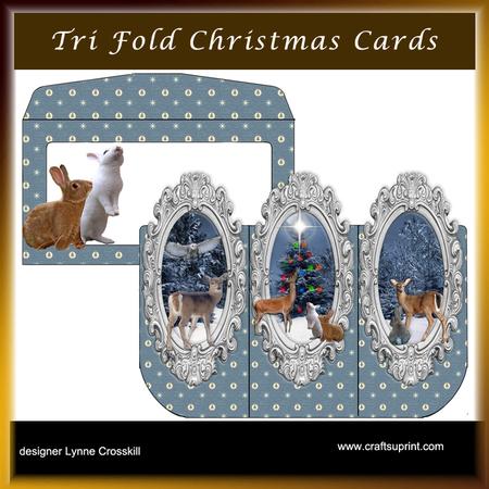 Night of Wonder 3D Tri-fold Card & Envelope
