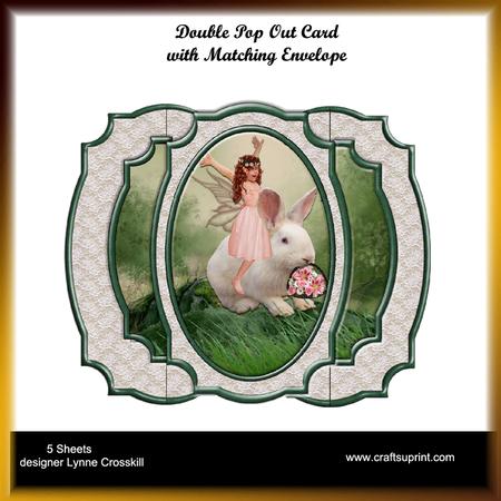 Fairyland Double Pop Out Pyramage Card