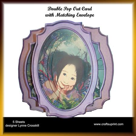 Fairy's Land Double Pop Out Pyramage Card