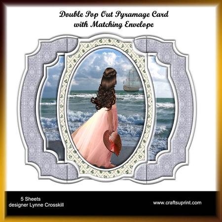 Farewell Double Pop Out Pyramage Card