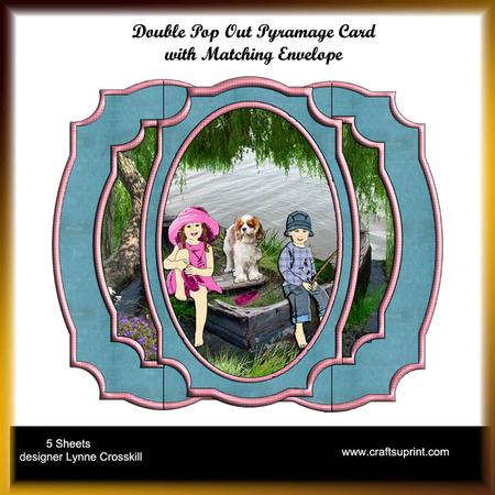 Fun in the Summer Double Pop Out Pyramage Card