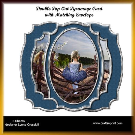 All by Myself Double Pop Out Pyramage Card