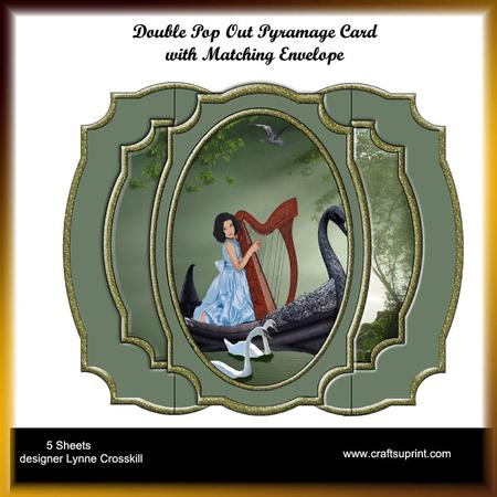Morning Song Double Pop Out Pyramage Card