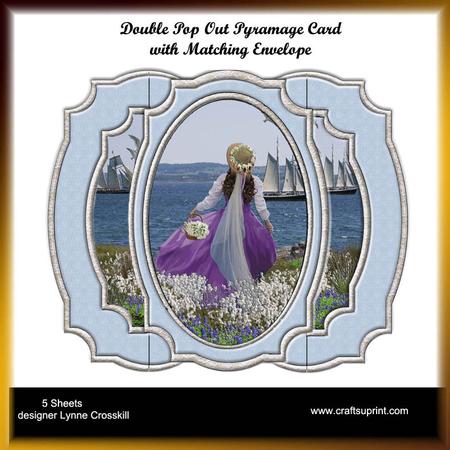 Sail-a-way Double Pop Out Pyramage Card
