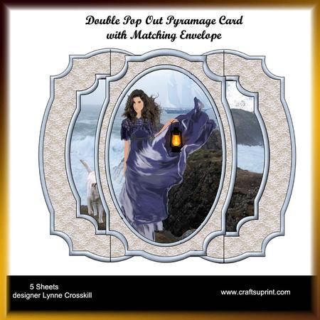 Sailor's Goodbye Double Pop Out Pyramage Card