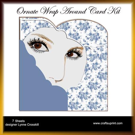 Those Eyes Wrap Around Gate Fold Card Kit