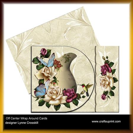 Hummingbird & Butterflies D Flap Off Center Wrap Around Kit