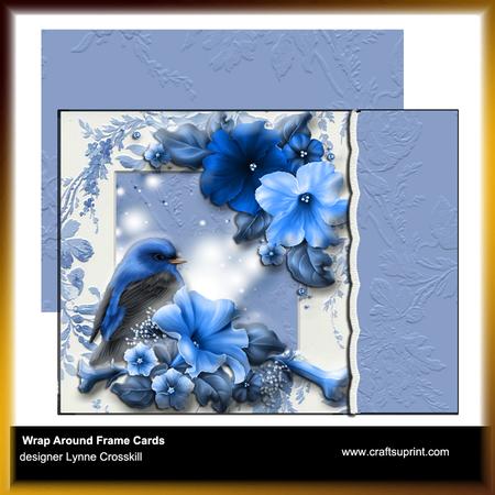 Blue Petunia's Wrap Around Frame Card Kit