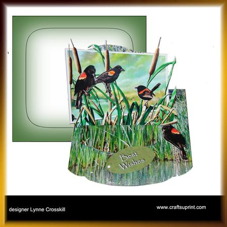 Blackbirds Out of Bounds Easel Topper