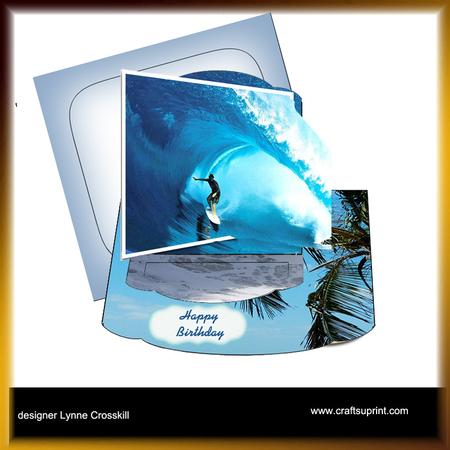 Surfs Up! Out of Bounds Easel Topper