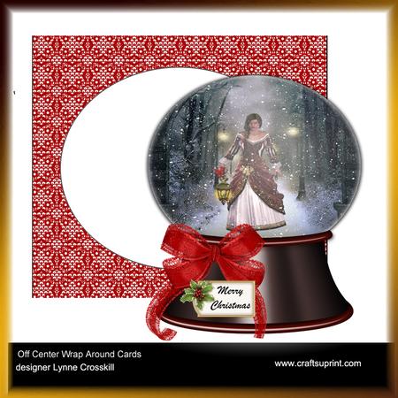 Snow Fairy Snow Globe Card Kit