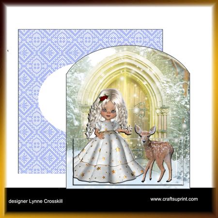 Christmas Fawn Pop Out Card Kit