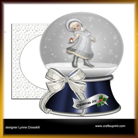 Winter Greetings Snow Globe Card Kit