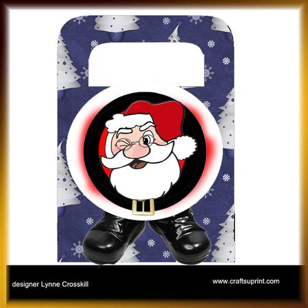 Santa Pop-out Goodie Bag