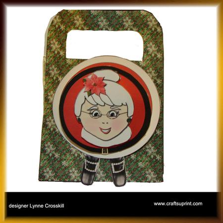Mrs. Claus Pop Out Goodie Bag