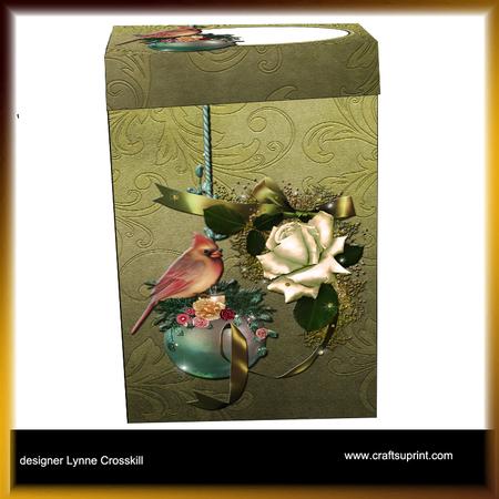 Roses & Cardinals Gift Box