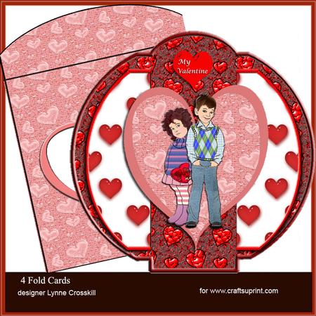 Ain't She Sweet 4-fold Card & Envelope