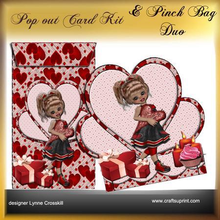 Popout Card & Pinch Bag Duo - Sweetie