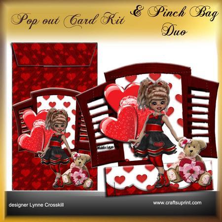 Popout Card & Pinch Bag Duo - My Sweetie